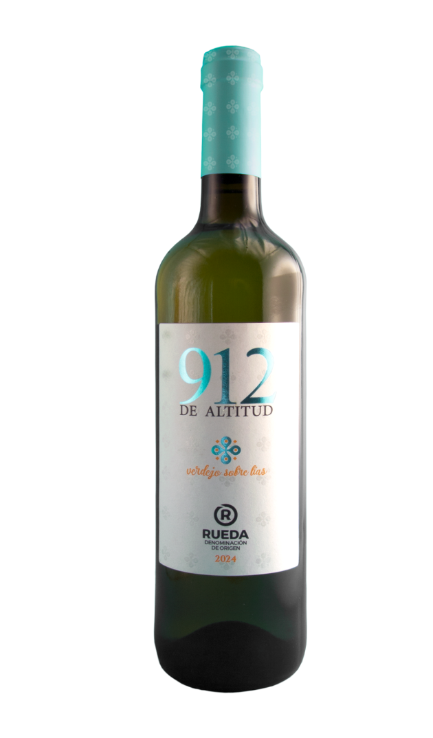 Botella 912 de altitud verdejo sobre lías